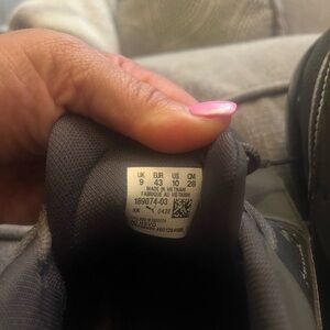 Puma Black and Gray SoftFoam Sneakers